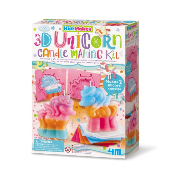 Kit Velas Unicornio 3D