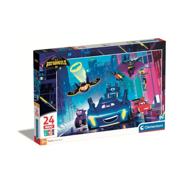 Puzzle 24 piezas Batwheels Maxi