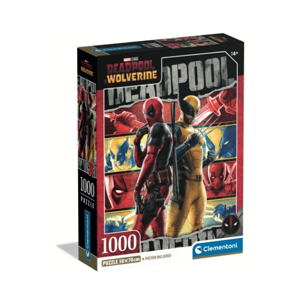 Puzzle 1000 piezas Deadpool Compact