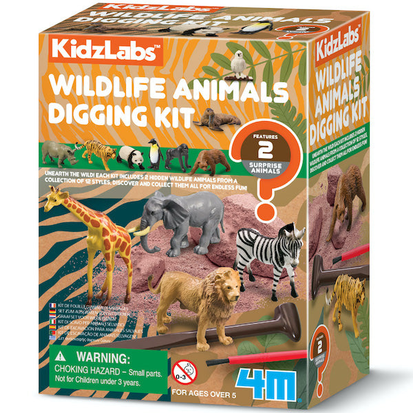 Kit Excava Animales Salvaje