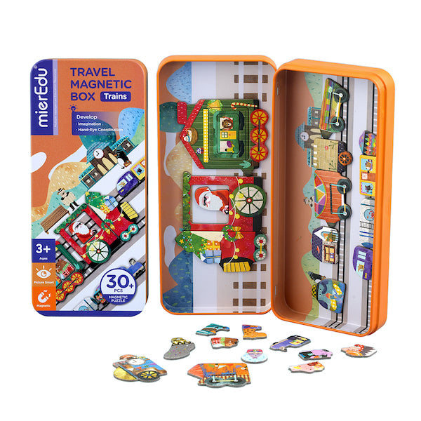 Caja Magnetica Viajes Trenes