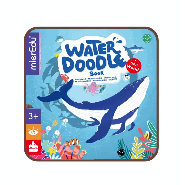 Cuentos Pintar con Agua Mundo Marino