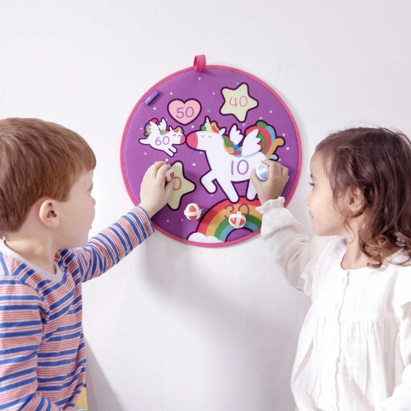 Juego de Dardos Unicornios