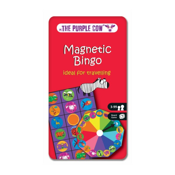 Juego Magnetico de Viaje - Bingo Animal
