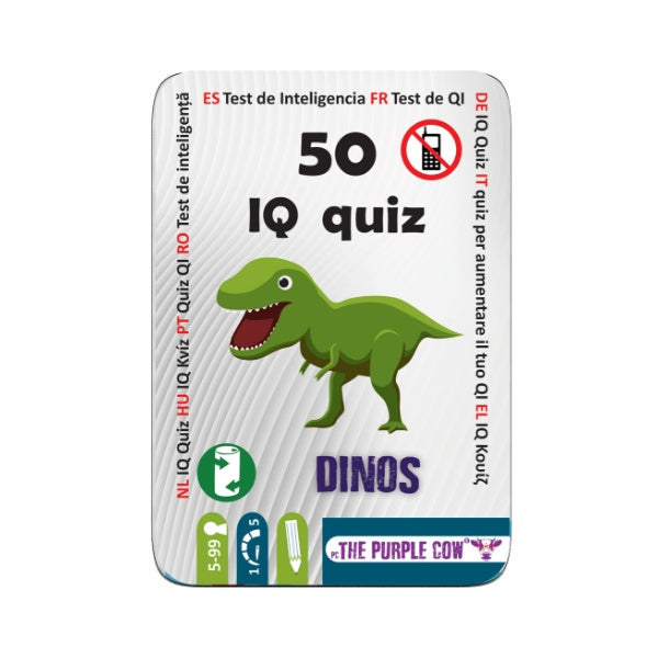 50 Juegos - Test de Inteligencia Dinos