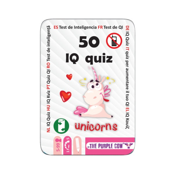 50 Juegos - Test de Inteligencia Unicornio