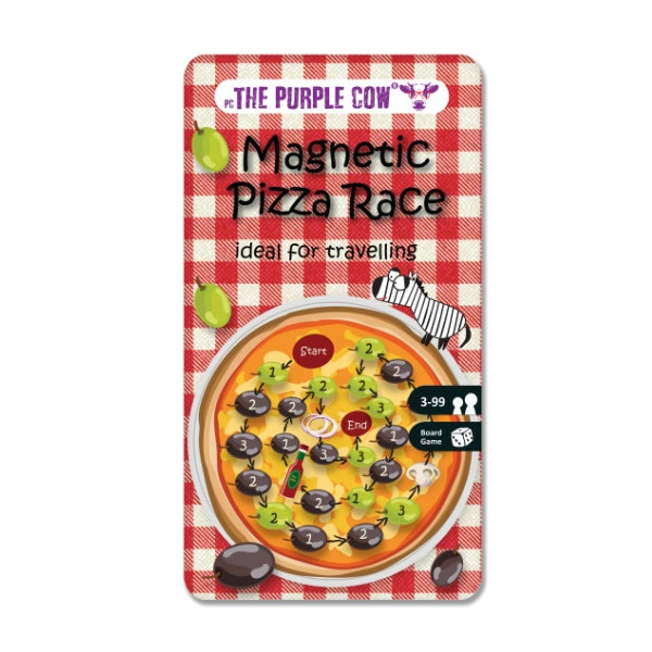 Juego Magnetico de Viaje -   Carrera de Pizza