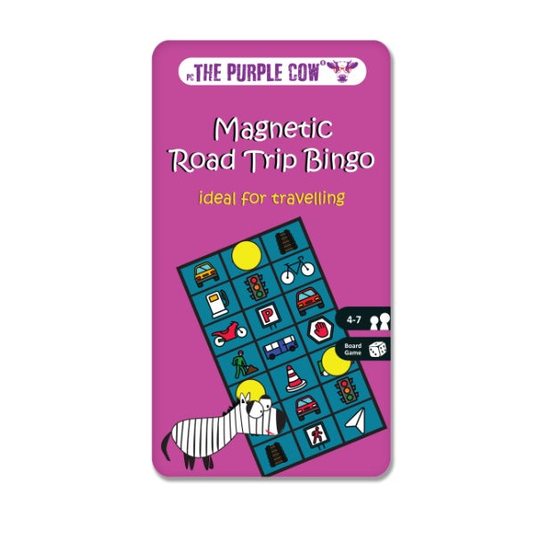 Juego Magnetico de Viaje - Road Trip Bingo
