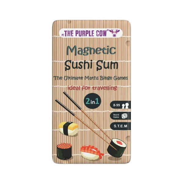 Juego Magnetico de Viaje -    Sushi Sum