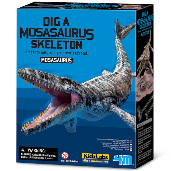 Dinosaurio Mosasaurus Excava
